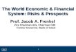 The World Economic & Financial System: Risks & Prospects