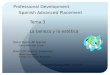 Professional Development Spanish Advanced Placement Tema  3 La  belleza  y la  estética