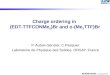 Charge ordering in  (EDT-TTFCONMe 2 )Br and o-(Me 2 TTF)Br