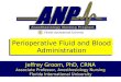 Perioperative Fluid and Blood Administration