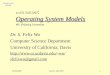 ecs251 Fall 2007 : Operating System Models #3: Priority Inversion