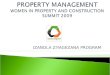 PROPERTY MANAGEMENT WOMEN IN PROPERTY AND CONSTRUCTION SUMMIT 2009
