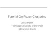 Tutorial On Fuzzy Clustering