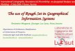 The use of Rough Set in Geographical Information Systems