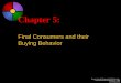 Chapter 5: Final Consumers and their Buying Behavior