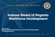 Kansas Board of Regents Workforce Development