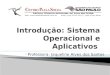 Introdução: Sistema Operacional e Aplicativos