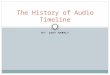 The History of Audio Timeline