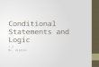 Conditional Statements and Logic