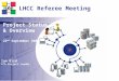 LHCC Referee Meeting
