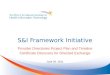 S&I Framework Initiative