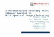 A Parameterized Floating Point Library Applied to Multispectral Image Clustering