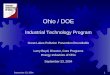 Ohio / DOE Industrial Technology Program Great Lakes Pollution Prevention Roundtable