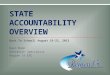 State  Accountability  Overview