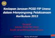 Kesiapan Jurusan PGSD FIP Unesa dalam Menyongsong Pelaksanaan Kurikulum 2013