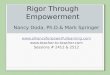 Rigor Through Empowerment