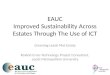 EAUC Improved Sustainability Across Estates Through The Use of ICT