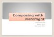 Composing with  Noteflight