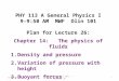 PHY 113 A General Physics I 9-9:50 AM  MWF  Olin 101 Plan for Lecture 26:
