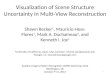 Visualization of Scene Structure Uncertainty in Multi-View Reconstruction