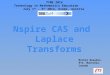Nspire  CAS and  Laplace Transforms