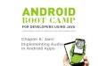 Chapter 6: Jam!  Implementing Audio in Android Apps