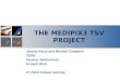 The medipix3 TSV project