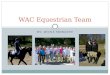 WAC Equestrian Team