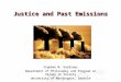 Justice and Past Emissions
