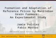 Formation  and Adaptation of Reference Prices by Manitoban Grain Farmers:  An Experimental Study