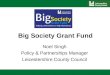 Big Society Grant Fund