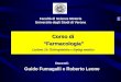 Corso di “Farmacologia” Lezione 16: Eritropoietina e doping ematico