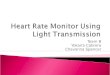 Heart Rate Monitor  U sing Light Transmission