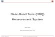 Base-Band Tune (BBQ) Measurement System Marek Gasior Beam Instrumentation Group, CERN