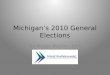 Michigan’s 2010 General Elections