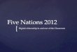 Five Nations 2012