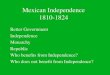 Mexican Independence 1810-1824