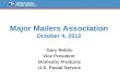 Major Mailers Association October 4, 2012
