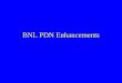 BNL PDN Enhancements