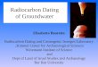Radiocarbon Dating  of Groundwater