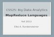 CS525 : Big  Data  Analytics