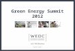 Green Energy Summit 2012
