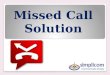 Missed Call Solution