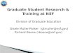 Graduate Student Research & Training at NSF