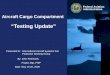 Aircraft Cargo Compartment “Testing Update”