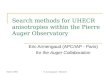 Search methods for UHECR anisotropies within the Pierre Auger Observatory