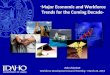 Major Economic and Workforce Trends for the Coming Decade -