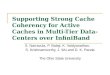 Supporting Strong Cache Coherency for Active Caches in Multi-Tier Data-Centers over InfiniBand