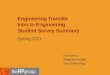 Engineering Transfer  Intro to Engineering  Student Survey Summary