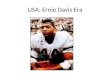 USA: Ernie Davis Era